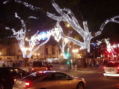 Malaga in kerststemmng